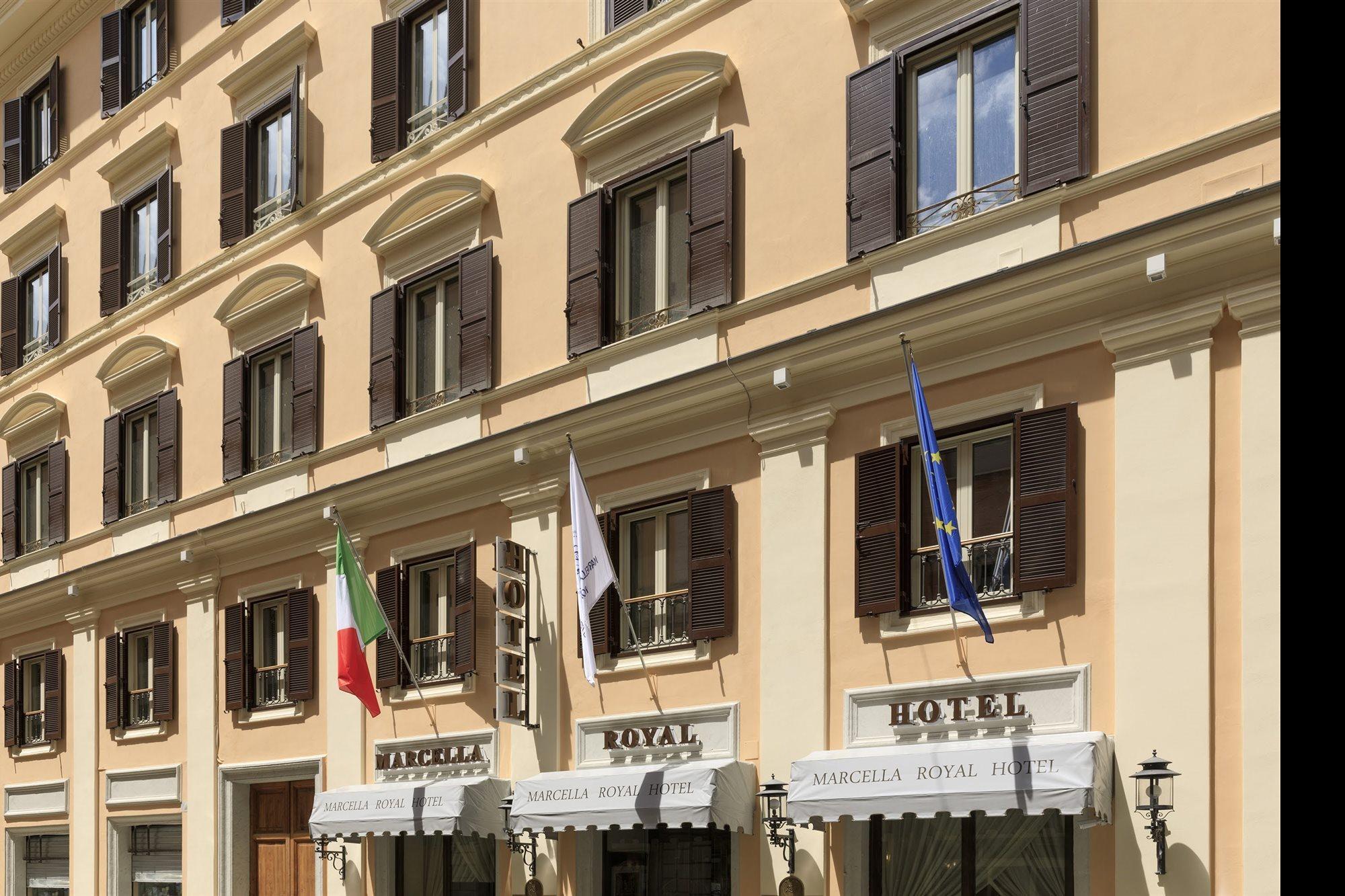 Marcella Royal Hotel - Rooftop Garden Rome Luaran gambar