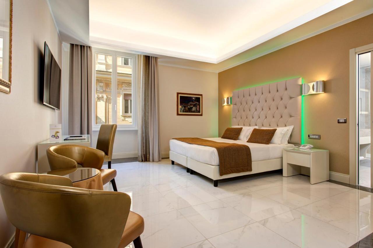 Marcella Royal Hotel - Rooftop Garden Rome Luaran gambar