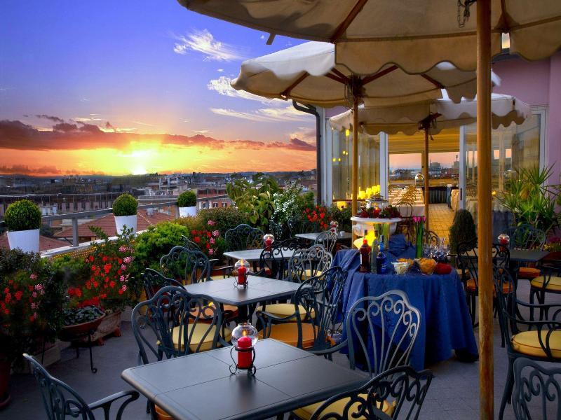 Marcella Royal Hotel - Rooftop Garden Rome Luaran gambar