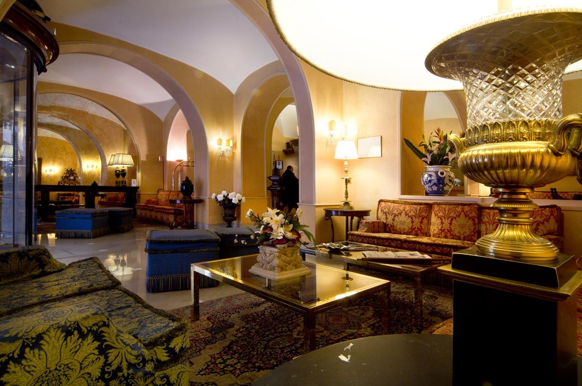 Marcella Royal Hotel - Rooftop Garden Rome Dalaman gambar